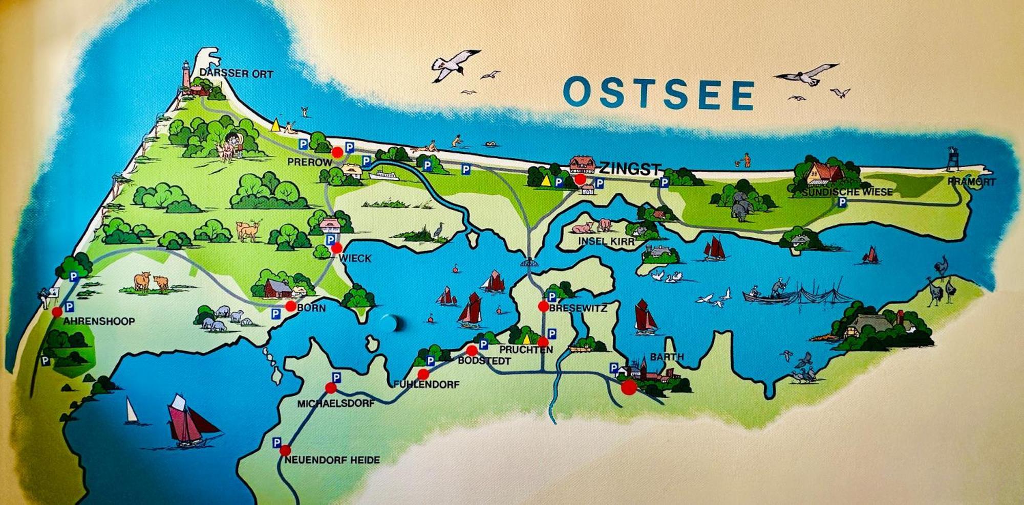 Hotel Gode Tied Zingst Eksteriør bilde